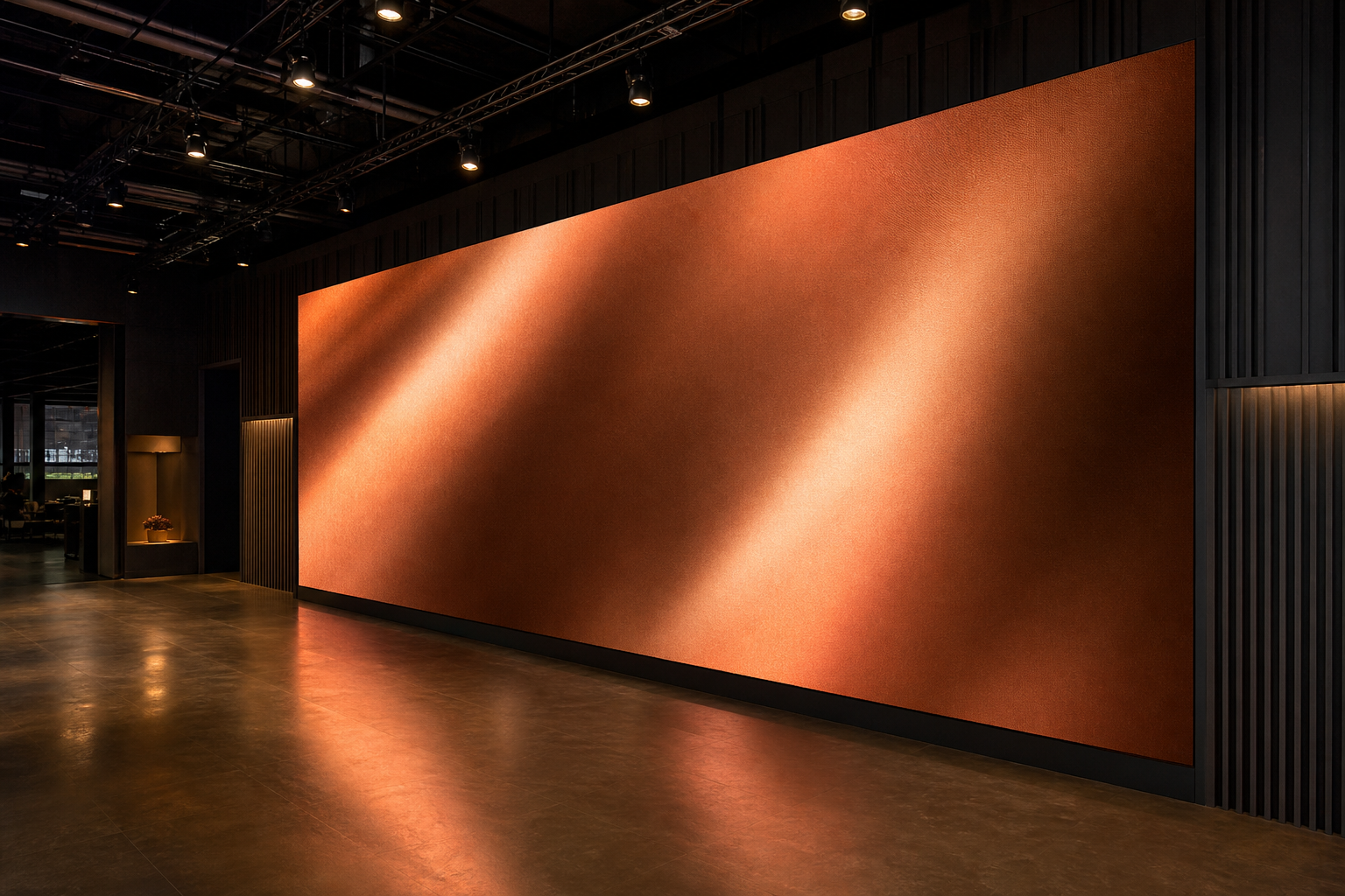 Lancement gamme LED — affichage grand format